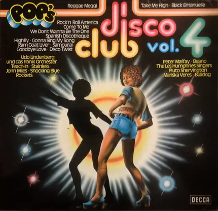 Peter Maffay, Beano a.o. - Disco-Club, Vol. 4 - Pop's