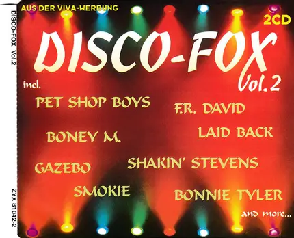 Boney M., Bonnie Tyler, Anita Ward a.o. - Disco-Fox Vol. 2