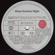 LP - Paul Hardcastle, Moti Special, Sandra, Den Harrow a.o. - Disco Summer Night