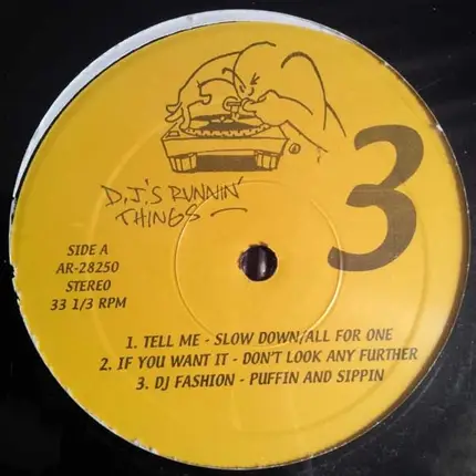 Hip Hop Sampler - Dj's Runnin' Things 3