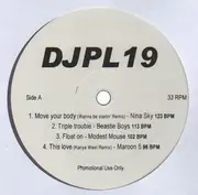 12'' - Various - DJPL 19 - PURPLE SPLASHED VINYL