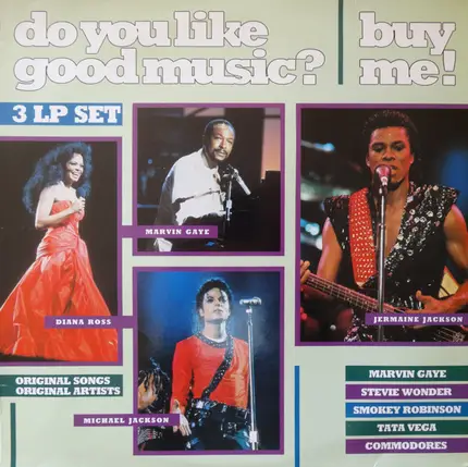 Michael Jackson, Jermaine Jackson, Marvin Gaye - Do You Like Good Music ?  Buy Me !