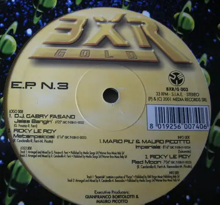 DJ Gabby Fasano, Ricky Le Roy - E.P. N.3