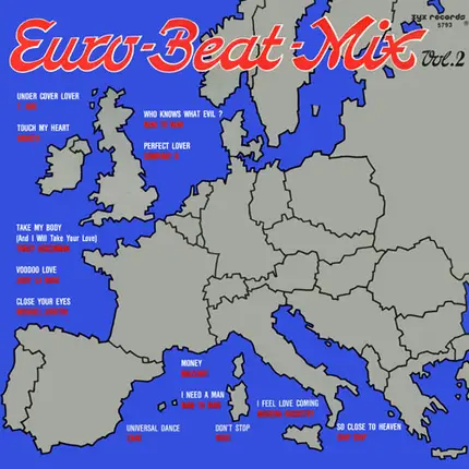 T. Ark / Danuta / Man To Man a.o. - Euro-Beat-Mix Vol. 2