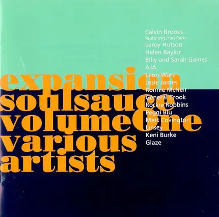 Calvin Brooks / Leroy Hutson - Expansion Soul Sauce Volume One