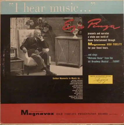Various - Ezio Pinza Presents Magnavox High Fidelity... For Your Finest Hours