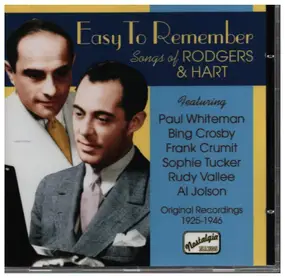 Various Artists - Easy to Remember songs of Rodgers and Hart