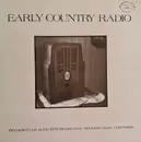 LP - Various - Early Country Radio