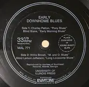 Various - Early Downhome Blues