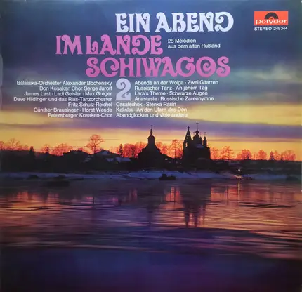 Balalaika Orchester, Max Greger a.o. - Ein Abend Im Lande Schiwagos 2