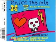 CD Single - Caught In The Act / Max-A-Million / 20 Fingers feat. Roula - Enjoy The Mix Vol. 3