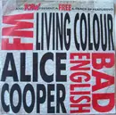 7inch Vinyl Single - Living Colour, FM, Bad English, Alice Cooper - Epic And Raw Present A Free 4-Track EP