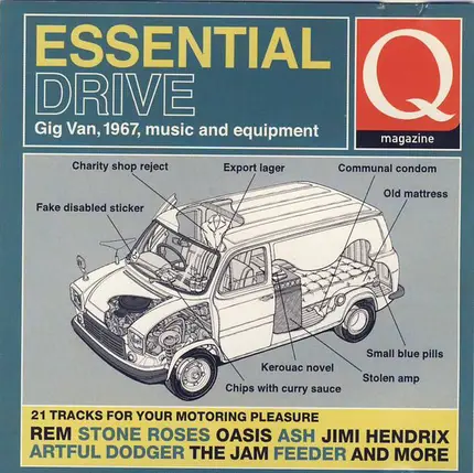 Ash, The Stone Roses, a.o. - Essential Drive Gig Van, 1967, Music And Equipment