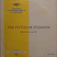 Händel / Giordani / Bach / a.o. - Für Festliche Stunden (Bekannte Chöre Und Soli)