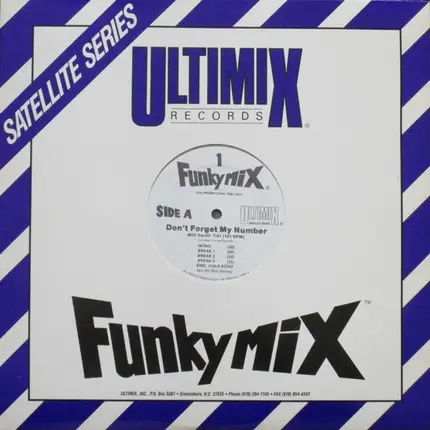 Milli Vanilli, Malcolm McLaren, a.o. - Funkymix 1