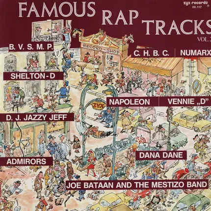 D.J. Jazzy Jeff - Fresh Prince, Dana Dane, Napoleon et al - Famous Rap Tracks Vol. 2