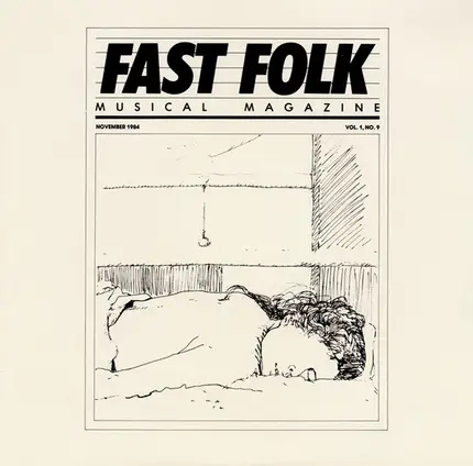 Dave Edwards / John Kruth / Rentones a.o. - Fast Folk Musical Magazine Vol. 1, No. 9 November 1984