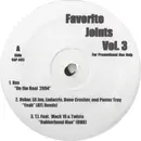 12inch Vinyl Single - Hip Hop Sampler - Favourite Joints Vol. 3