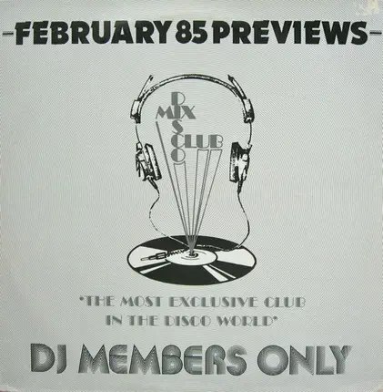 Dark City, Clare Hicks & Love Exchange, English Evenings, a.o - February 85 - Previews