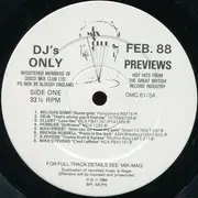LP - Various - February 88 Previews