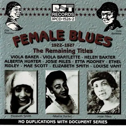 Various - Female Blues 1922-1927 (The Remaining Titles)