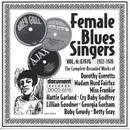 CD - Dorothy Everetts, Madam Hurd Fairfax, Miss Frankie - Female Blues Singers Volume 6: E/F/G (1922-1928)
