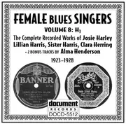 CD - Josie Harley, Lillian Harris, Sister Harris - Female Blues Singers Volume 8: H1 (1923-1928)