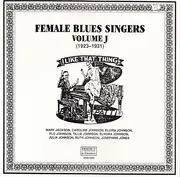 LP - Various - Female Blues Singers Volume J (1923-1931)
