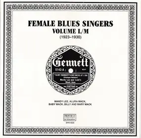 Cole Porter - Female Blues Singers Volume L/M (1923-1930)