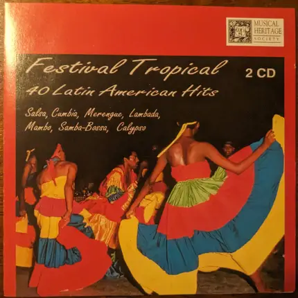 Los Latinos / Pablo Cárcamo / Enrique Ugarte a.o - Festival Tropical - 40 Latin American Hits