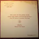 LP - Various - Folk Music Of The United States: Cowboy Songs, Ballads, And Cattle Calls From Texas