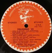 LP - Tom Rush, Judy Collins, Tom Paxton, ... - Folksong '65