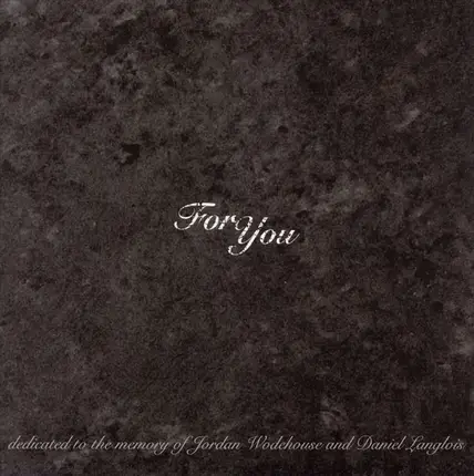 Misery Signals, The Promise - For You: Dedicated To The Memory Of Jordan Wodehouse And Daniel Langlois