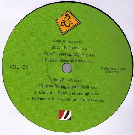 Hip-Hop Sampler - For Da DJ's Vol. 1