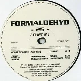 Various Artists - Formaldehyd -25- (Part 2)