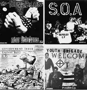 The Teen Idles, Youth Brigade, Government Issue - Four Old 7's On A 12'