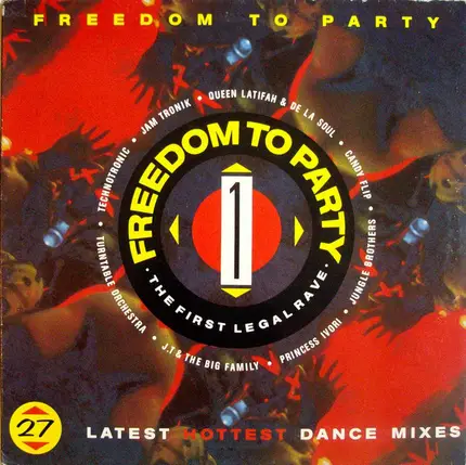 Candy Flip, Technotronic ft. Ya Kid K - Freedom To Party 1 - The First Legal Rave