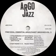 LP - Marlena Shaw, Reuben Wilson, Terry Callier a.o. - Free Soul - Essential Argo / Cadet Grooves Vol. 3