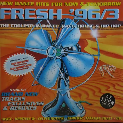 Scooter, Awex, Berri - Fresh '96/3 (The Coolest! In Dance, Rave, House & Hip Hop)