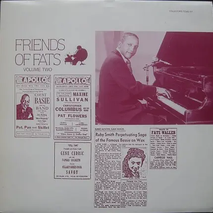 Fats Waller, Gene Rodgers & others - Friends Of Fats (Volume Two)