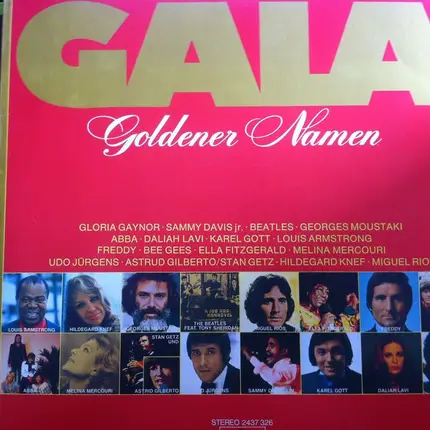 Bee Gees, Ella Fitzgerald a.o. - Gala Goldener Namen