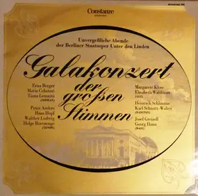 Erna Berger - Galakonzert Der Großen Stimmen