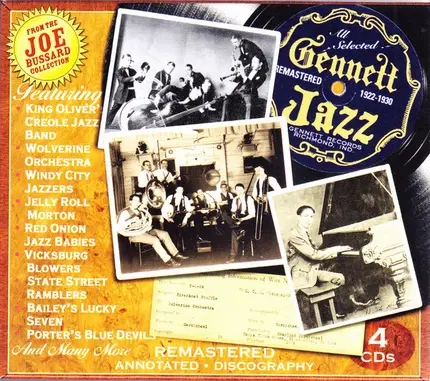 Friars Society Orchestra, Husk O'Hare's Super Orchestra Of Chicago, Ladd's Black Aces, a.o. - Gennett Jazz 1922-1930