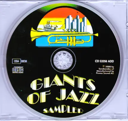 Thelonious Monk, Louis Armstrong, Ella Fitzgerald, ... - Giants Of Jazz Sampler
