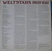 LP - Various - Giuseppe Verdi - Weltstars Singen Verdi