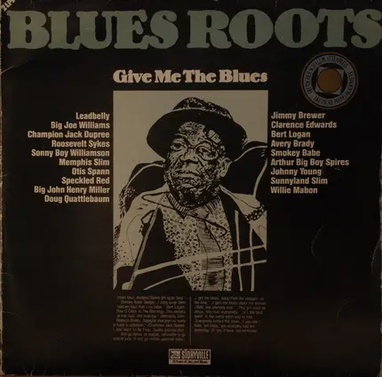 Bert Logan, Willie Mabon a.o. - Give Me The Blues (The Living Tradition)