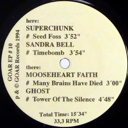 Superchunk, Sandra Bell - Goar EP #10
