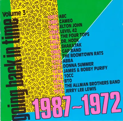 ABC, Elton John, Level 42 - Going Back In Time - Vol. 3: 1987-1972