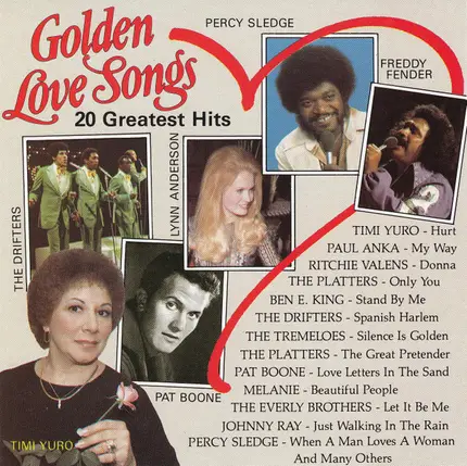 Timi Yuro, Pau Anka, The Platters - Golden Love Songs - 20 Greatest Hits