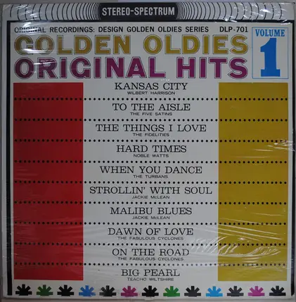 Jackie Mclean, The Fabulous Cyclones a.o - Golden Oldies Original Hits Volume 1